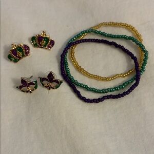 Mardi Gras Jewelry Set